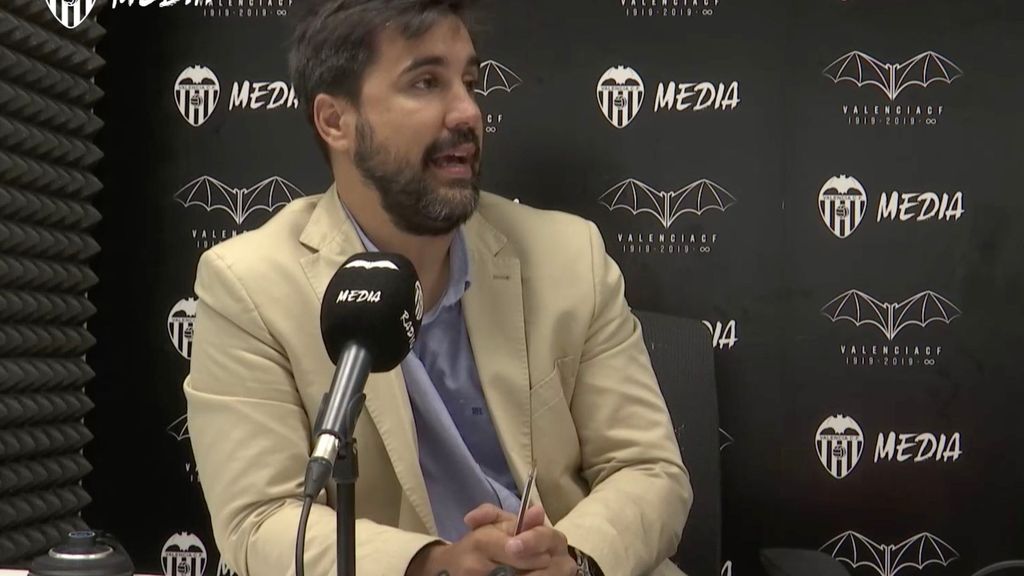 Javier Solís analiza la situación del Nou Mestalla