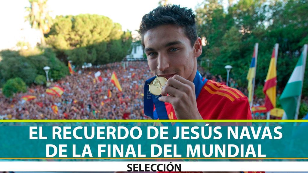 El recuerdo de Jesús Navas de la final del Mundial de Sudáfrica: de sus botas comenzó todo