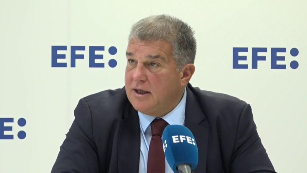 Joan Laporta espanta todas las dudas e insiste en la confianza en Xavi Hernández