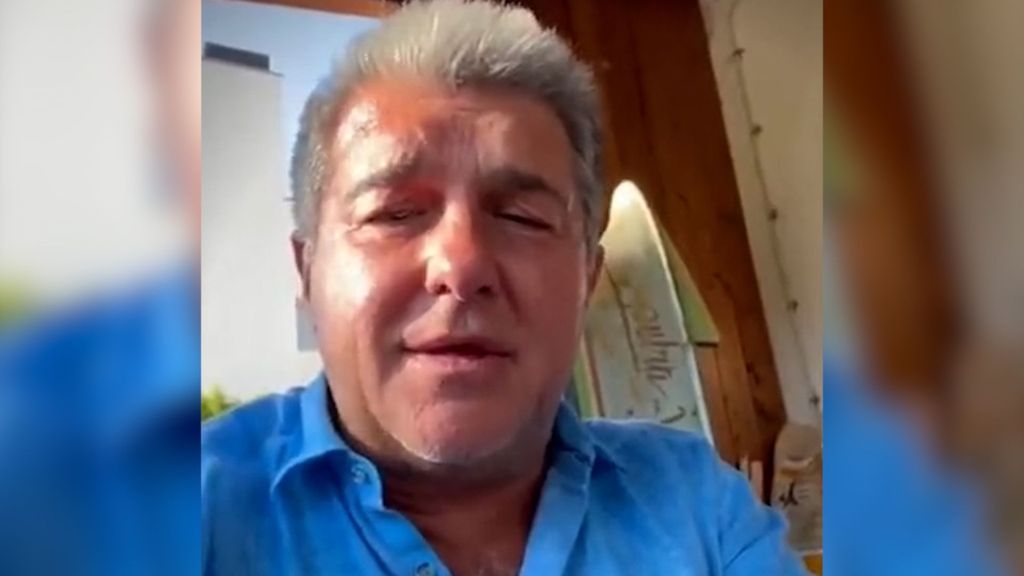 Joan Laporta felicita a Julio Iglesias al más puro estilo Marilyn Monroe: “Te quiero"