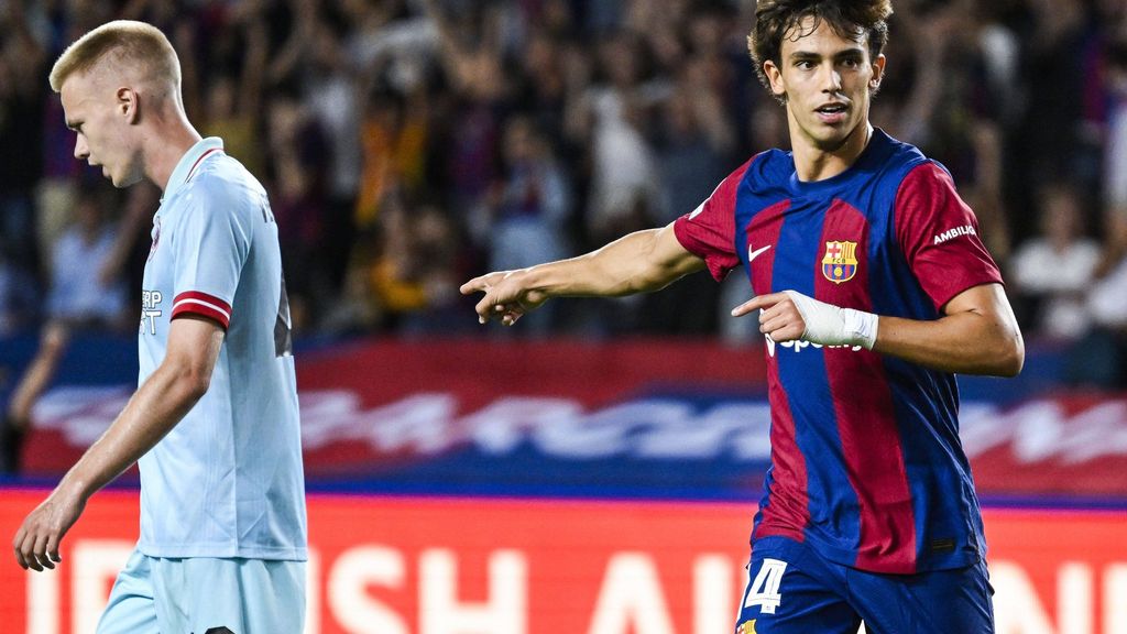 Barcelona 5-0 Amberes: Primer gol de Joao Felix