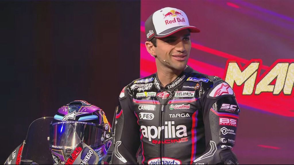 Jorge Martín llevará el dorsal número 1 en su nueva Aprilia: "He luchado por esto toda mi vida"