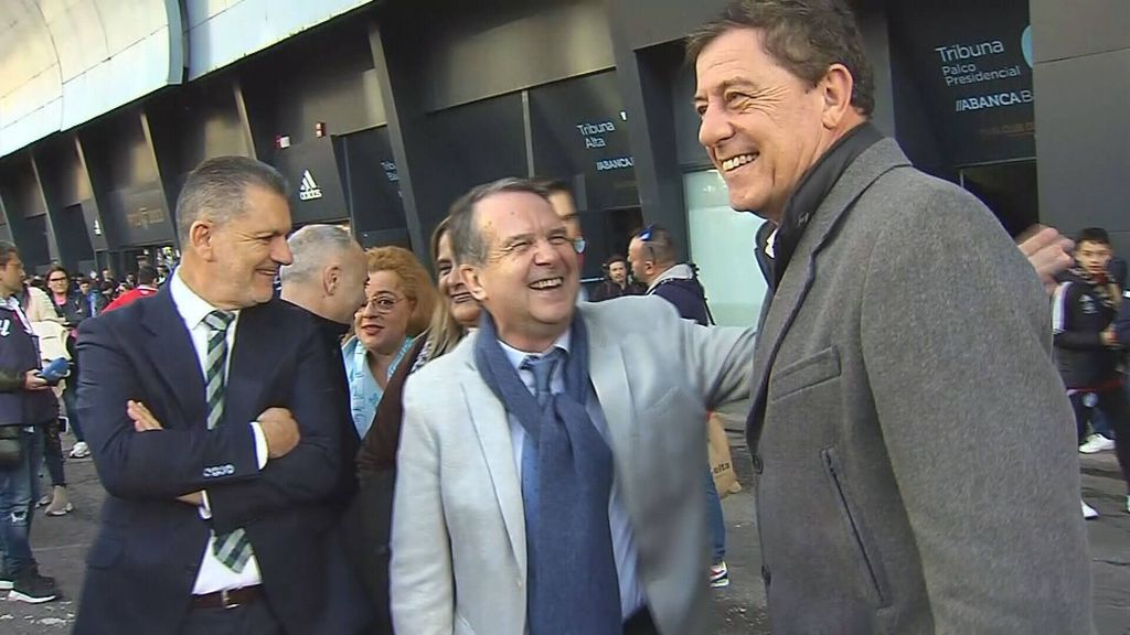 El Celta une a los candidatos a la Xunta de Galicia en la jornada de reflexión: Abel Caballero también estuvo presente