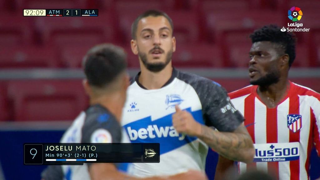 Atlético 2-1 Alavés: Gol de Joselu