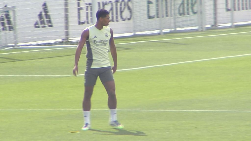 Bellingham, Camavinga y Endrick, de vuelta con el grupo: Mbappé 'apadrina' al brasileño durante el entrenamiento