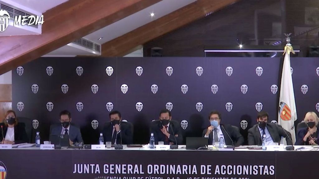 Resumen de la junta del Valencia CF