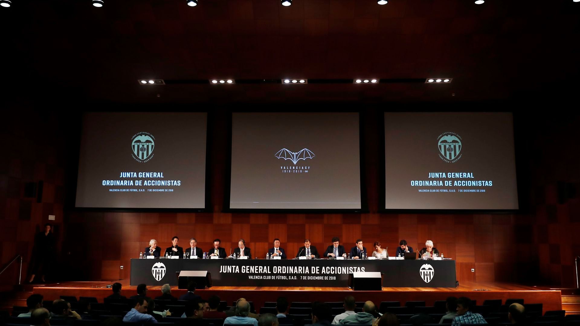 Junta General de Accionistas en Feria Valencia