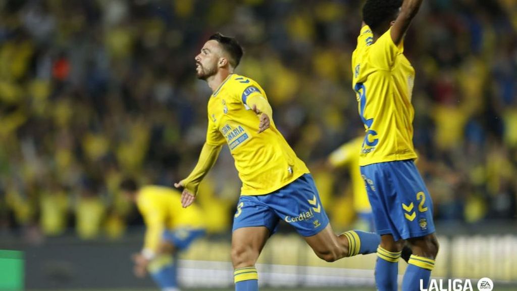 Las Palmas 1-0 Atlético: Gol de Kirian