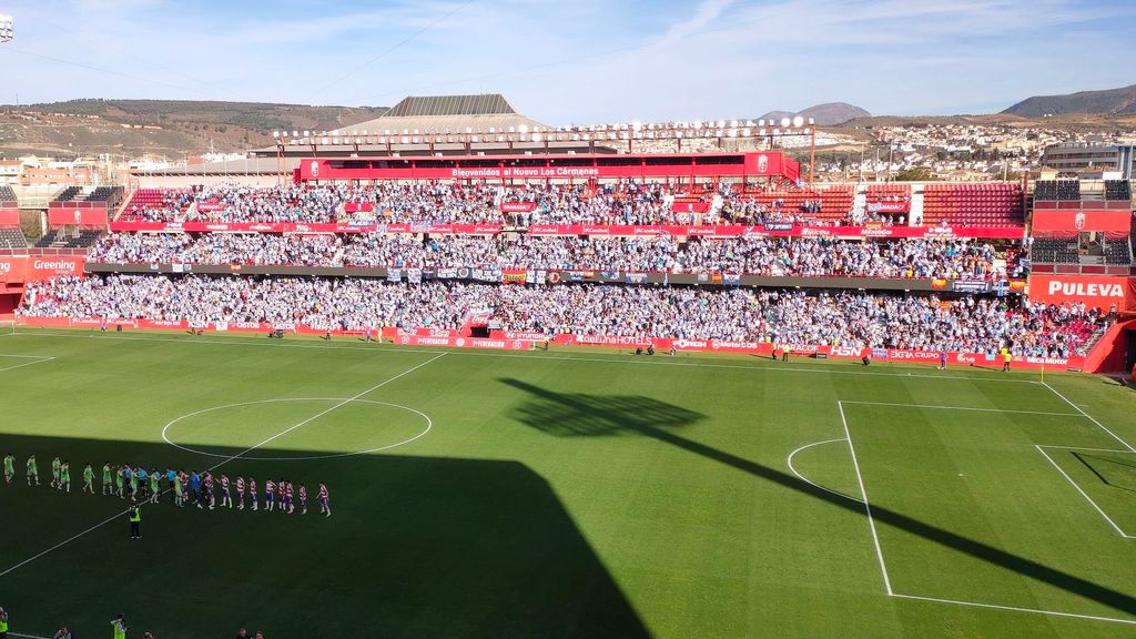 Hermandad entre aficiones del Málaga y Granada