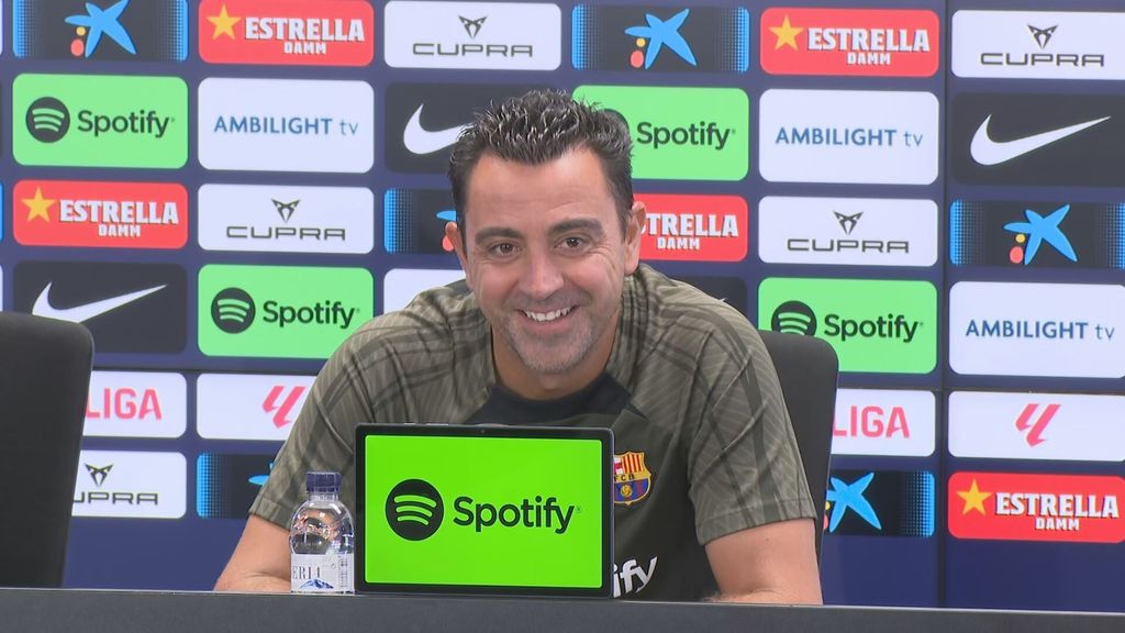 La broma de Xavi Hernández sobre su renovación