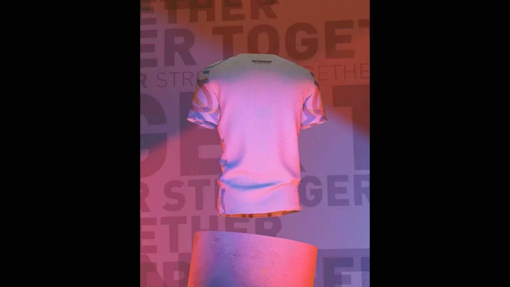 la camiseta que lucirá el valencia en la previa del Athletic