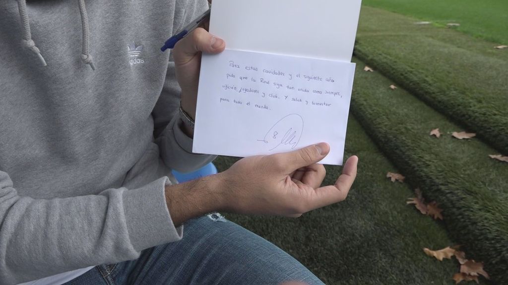 La carta al Olentzero de Mikel Merino