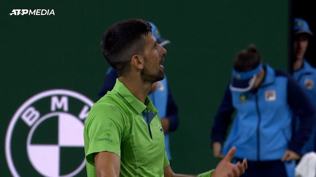 El instante en que Nardi, 129 del mundo, desesperó a Djokovic: picardía y una regla del tenis poco conocida