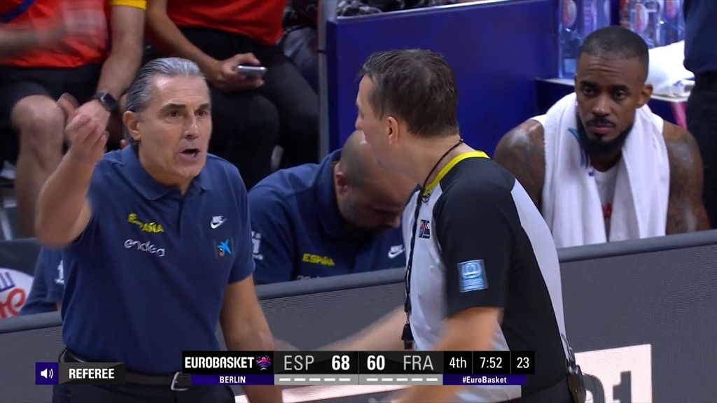La polémica de la final del España-Francia del Eurobasket 2022