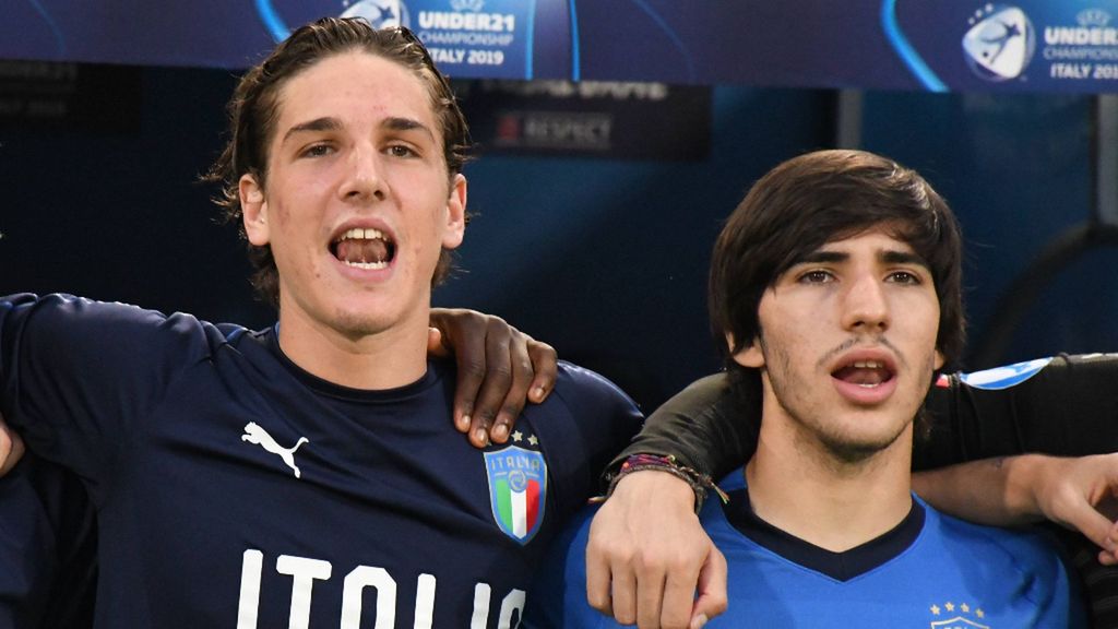 La Policía de Italia irrumpe en el entrenamiento de la selección: Zaniolo y Tonali, investigados