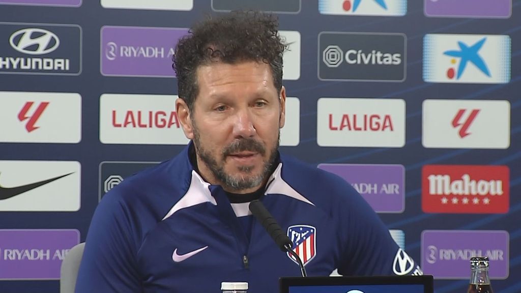 La respuesta de Simeone cuando le pregunta por Joao Félix y Griezmann