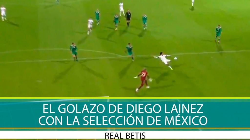 Diego Lainez marca un golazo con México