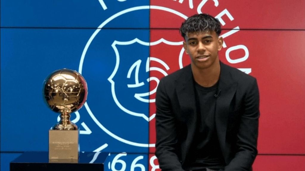 Lamine Yamal agradece al Barça tras ganar el Golden Boy