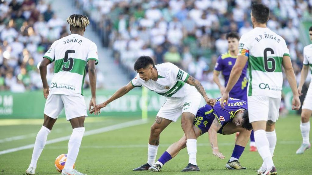 Elche 2-0 Málaga: resumen del partido