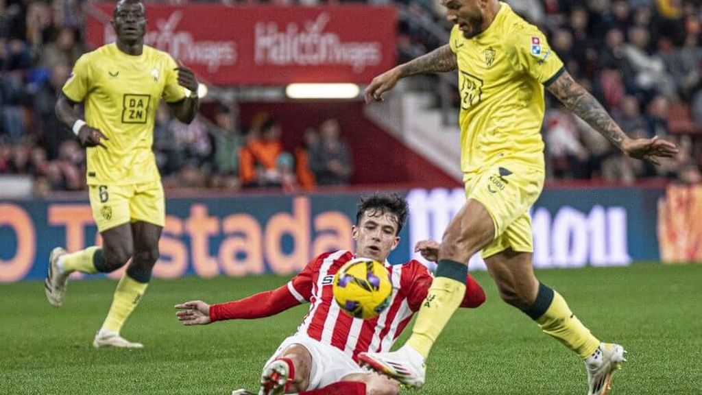 Sporting de Gijón 1-1 UD Almería: resumen del partido