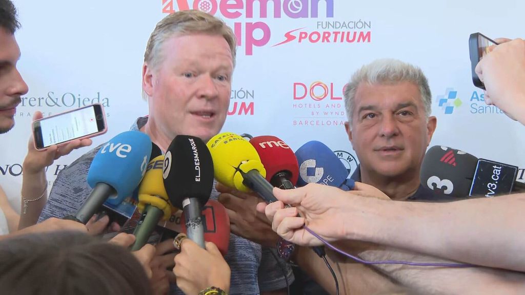 Joan Laporta y Ronald Koeman aseguran la renovación de Frenkie De Jong