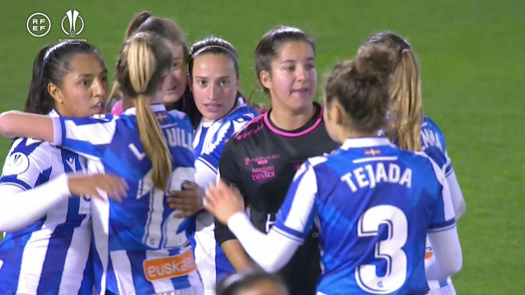 Real Sociedad 1-0 Sporting de Huelva: Resumen de la semifinal de la Supercopa femenina