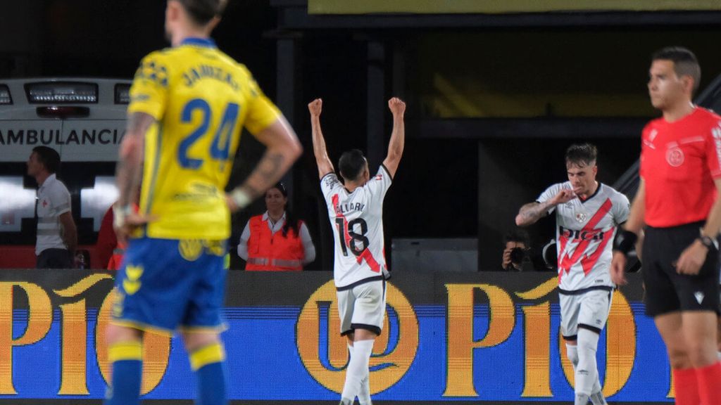 Resumen en vídeo del Las Palmas-Rayo Vallecano (0-1)