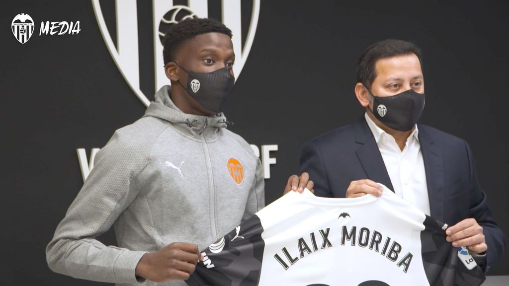 Las primeras palabras de Ilaix Moriba como jugador del Valencia CF