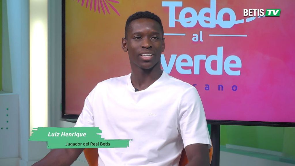 Las primeras palabras de Luiz Henrique como jugador del Betis
