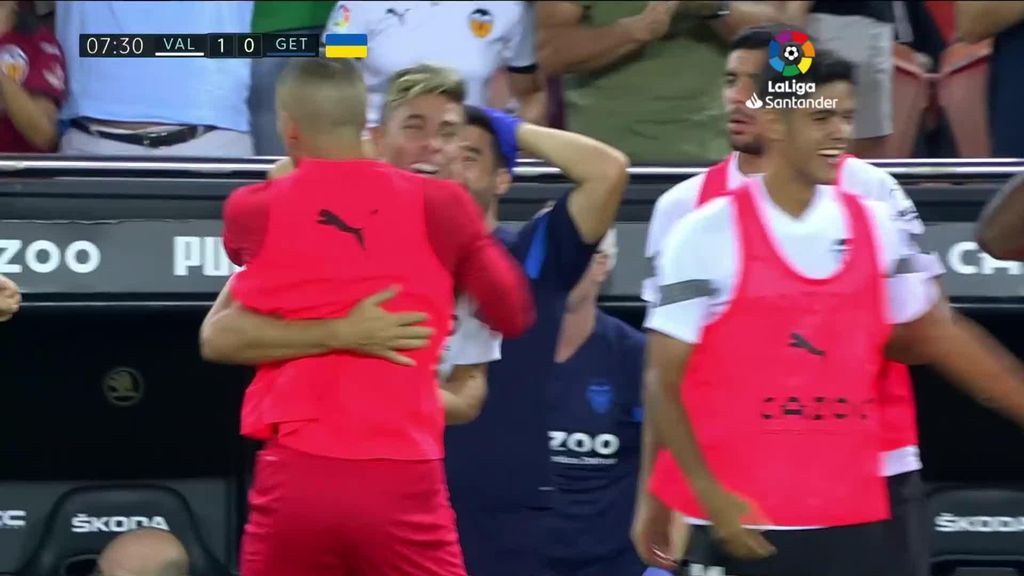 Valencia-Getafe: 1-0 Lato