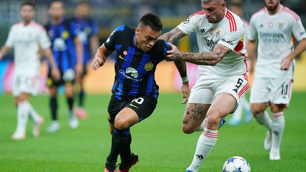 Inter de Milán 1-0 Benfica: Resumen del partido