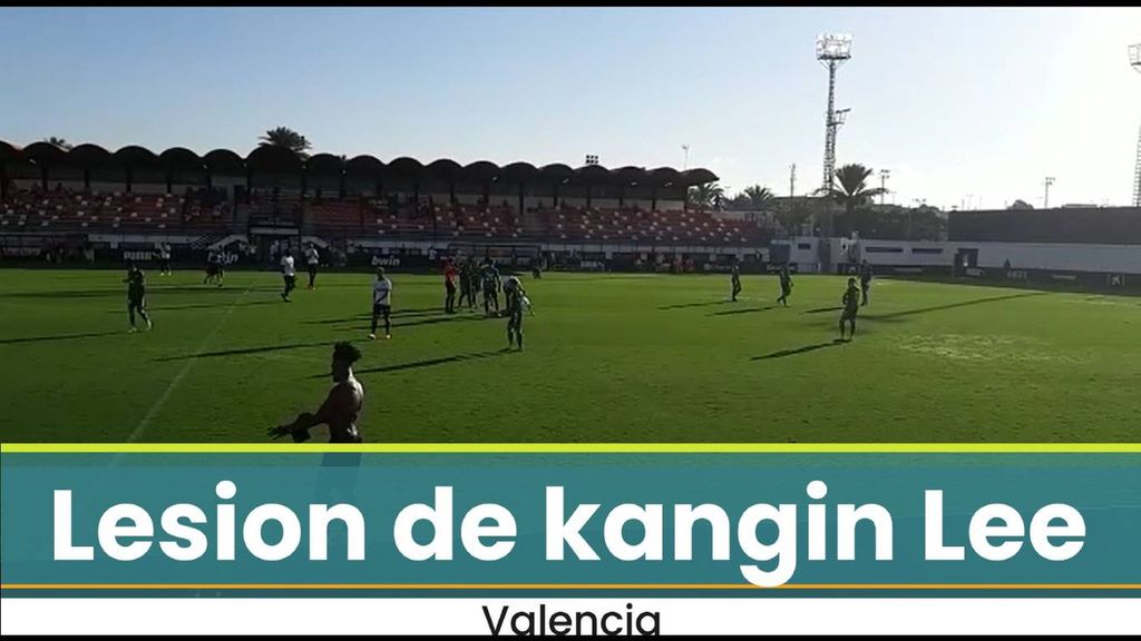 Lesion de Kangin Lee en el amistoso contra el CD Castellón