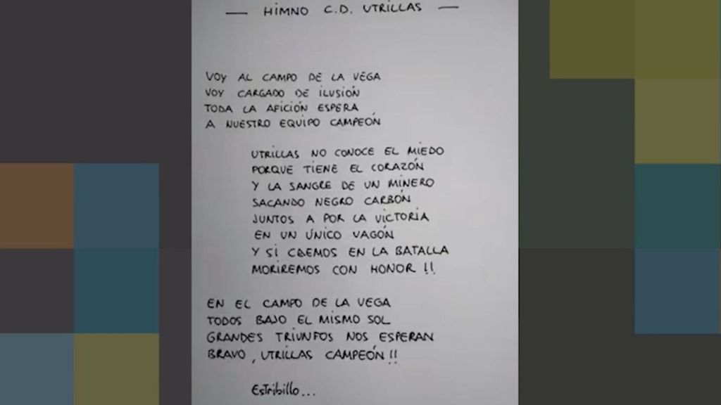 El himno del Utrillas