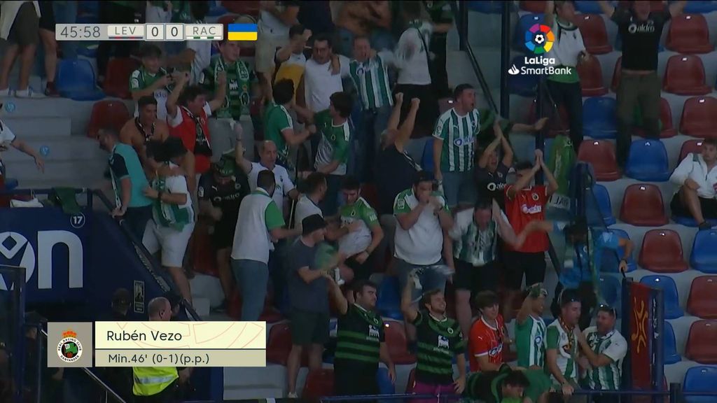 Levante 0-1 Racing: Gol de Vezo PP