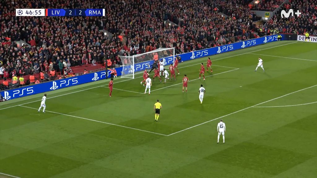 Liverpool 2-3 Real Madrid: Gol de Militao