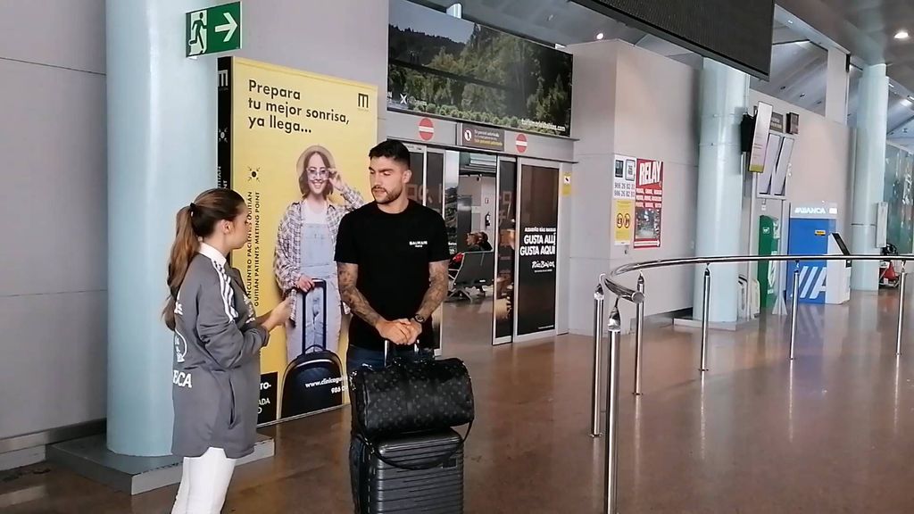Llegada de Unai Núñez a Vigo
