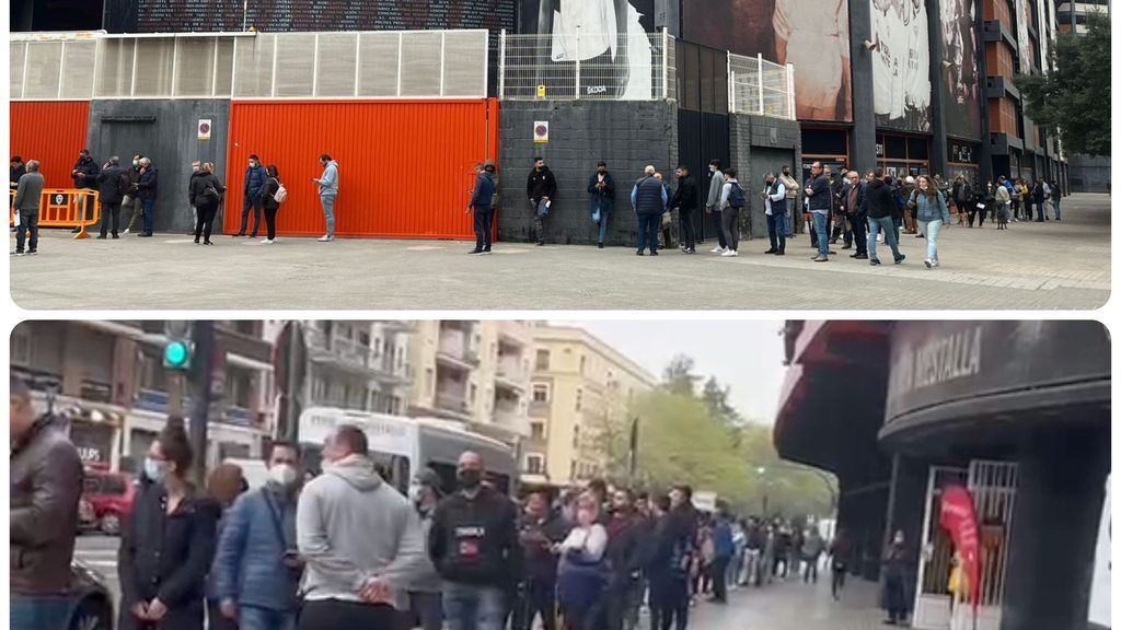Dobles colas en Mestalla