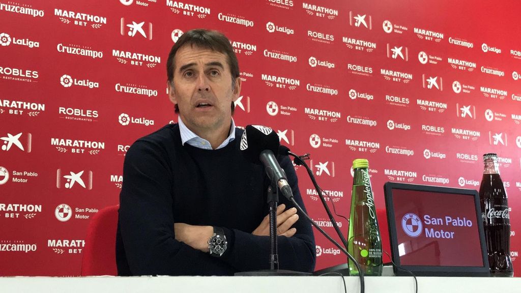 Lopetegui: "Estamos peleando para conseguir los objetivos"