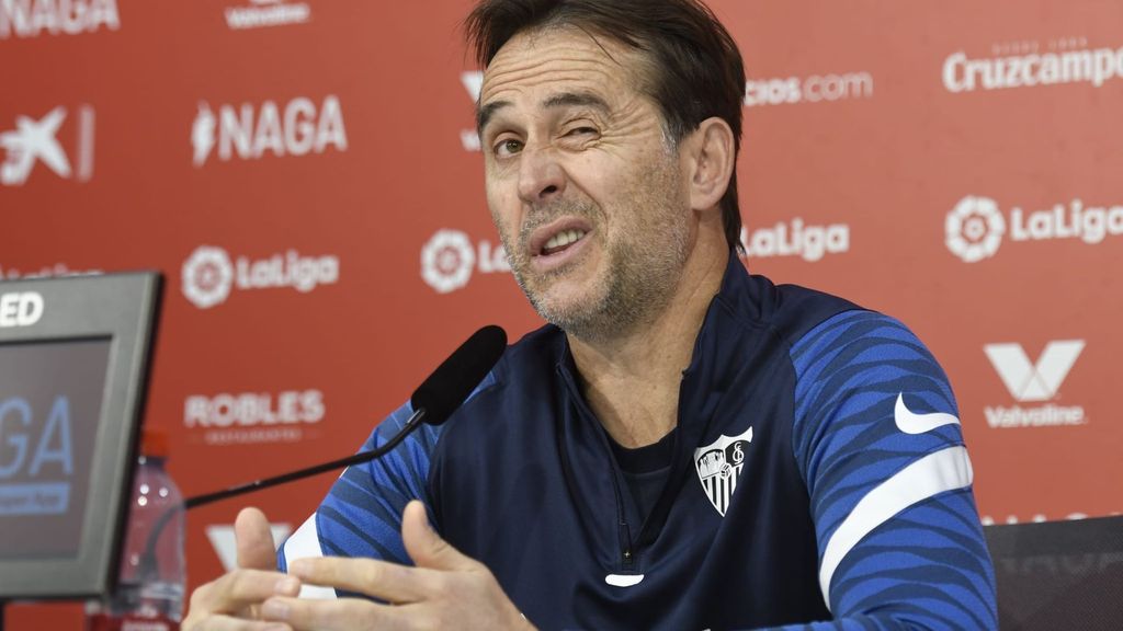 Rueda de prensa de Lopetegui previa al Atlético de Madrid-Sevilla: Las críticas, la preocupación por el final de la temporada y el temor por quedar fuera de Champions