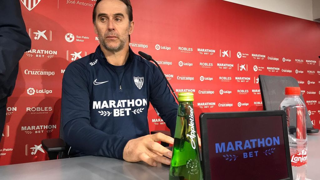 Rueda de prensa de Lopetegui antes del Sevilla-Espanyol (15-02-2020)