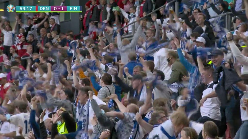 (MEDIASET) Dinamarca 0-1 Finlandia: Resumen del partido