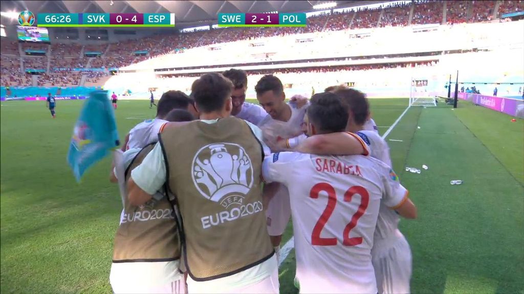 (MEDIASET) Eslovaquia 0-4 España: Gol de Ferran Torres