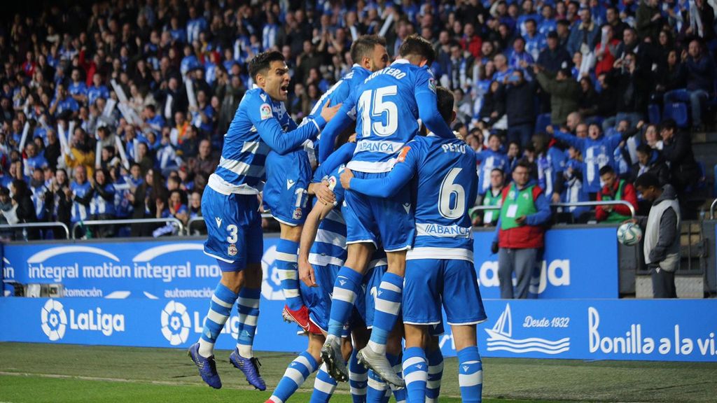 Deportivo - Las Palmas: Gol 1-0, Sabin Merino (Jornada 26)