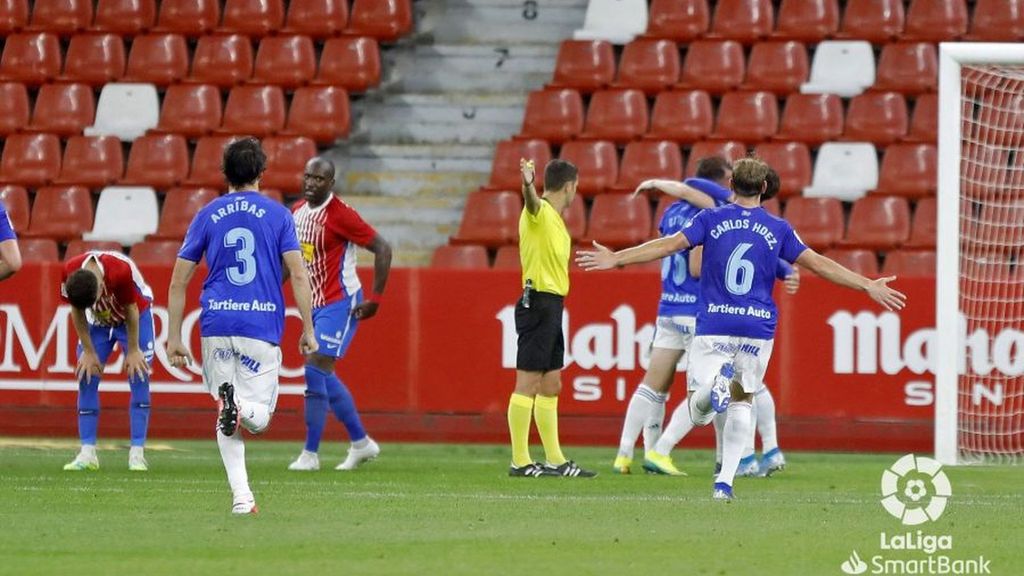 Sporting 0-1 Oviedo: Resumen del partido