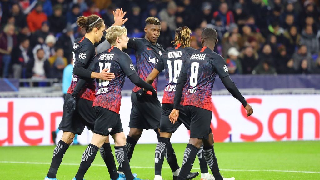 O.Lyon 2-2 Leipzig: Resumen del partido