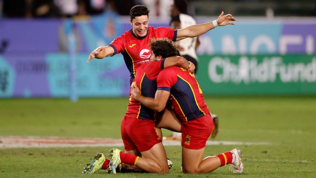 Los Leones7s hacen historia en Los Ángeles: ganan a Fiyi, doble campeón olímpico, y pasan a semifinales