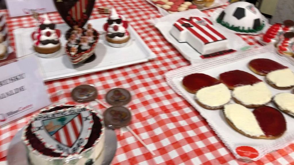 BilbaoCentro endulza con pasteles las finales de copa del Athletic
