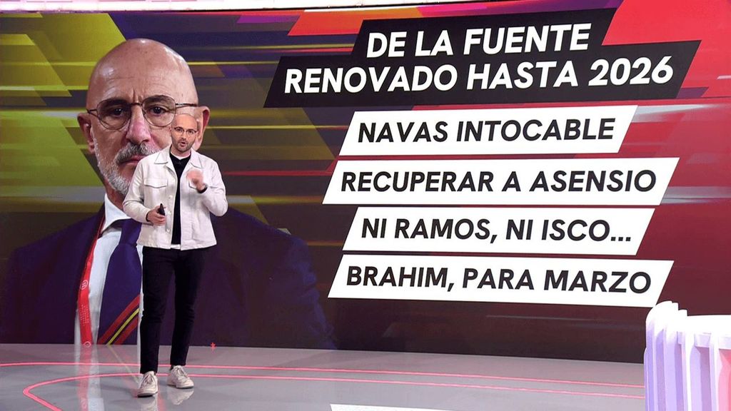 Los pilares de Luis de la Fuente en su vestuario