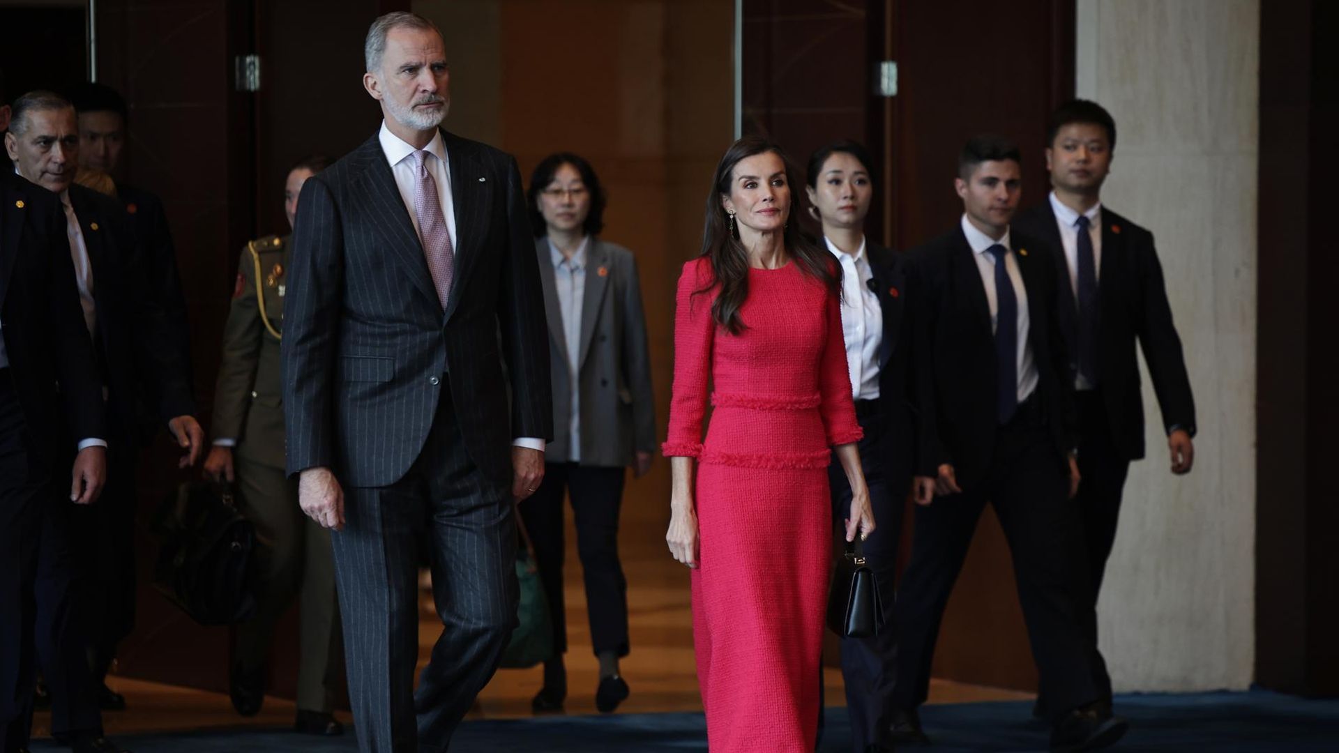 Los Reyes en su primera visita de Estado a China
