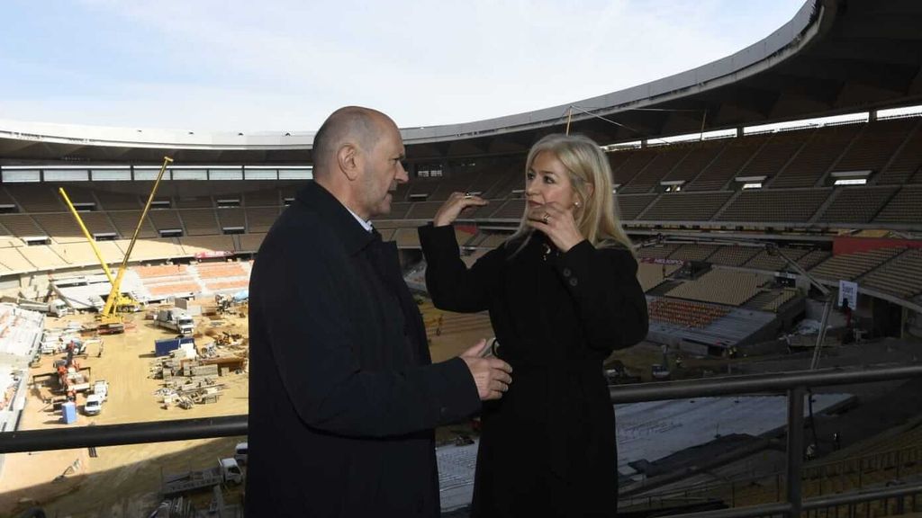 Rafael Louzán y las relaciones de Sevilla FC y Real Betis antes del derbi